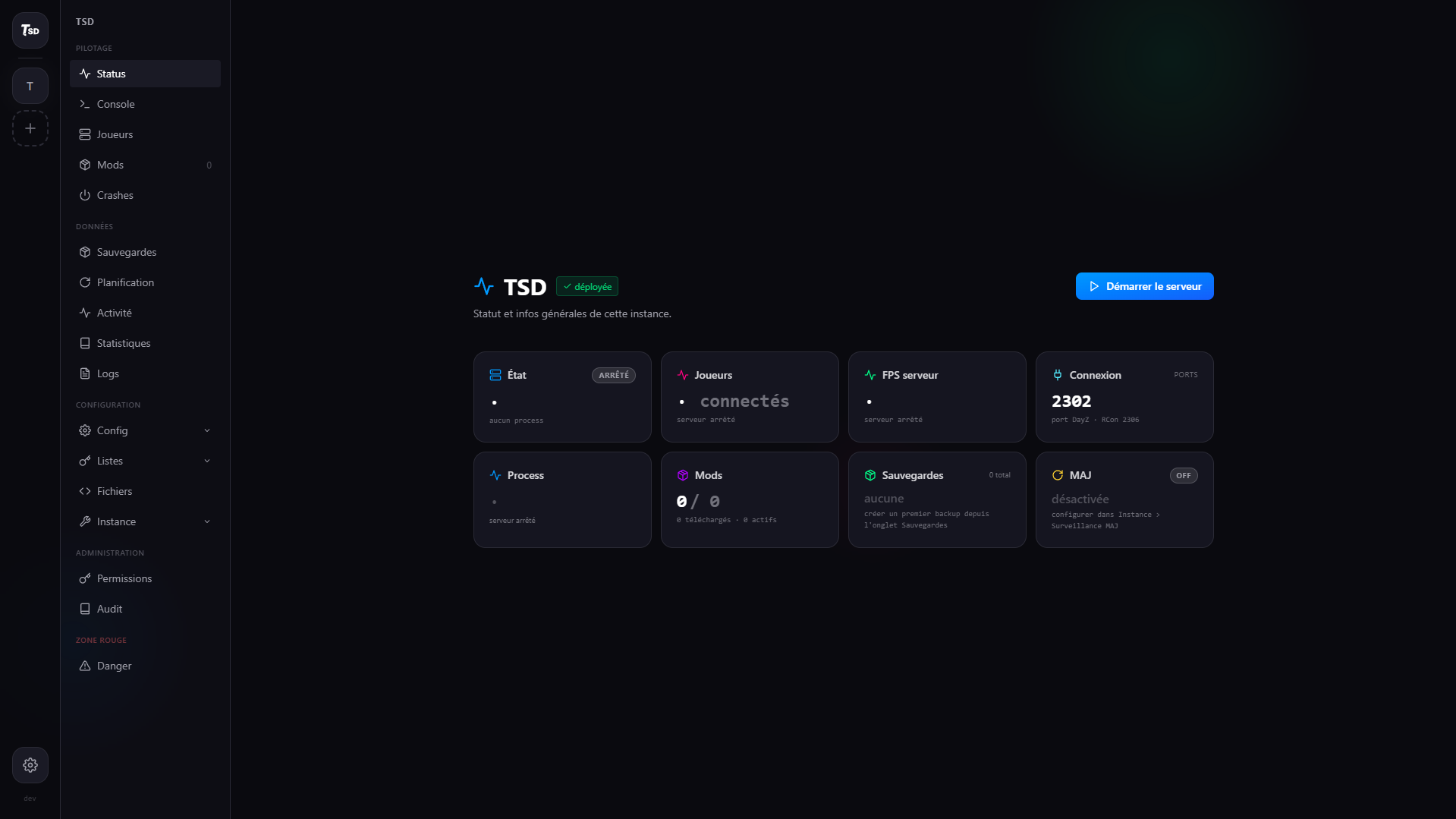 TSD Interface